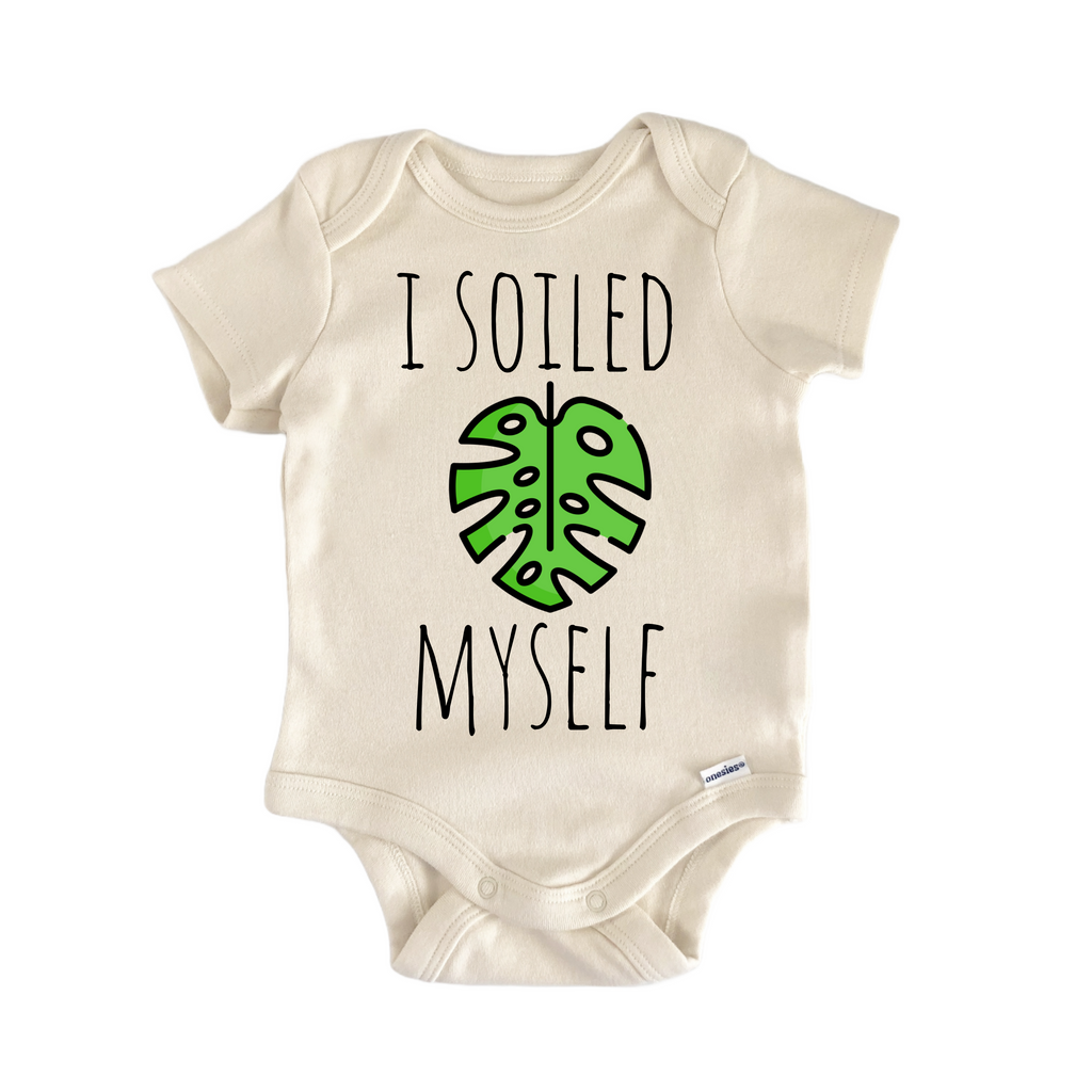 Monstera Soil Plan Garden Newborn Baby Onesie® Bodysuit