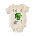 Monstera Soil Plan Garden Newborn Baby Onesie® Bodysuit